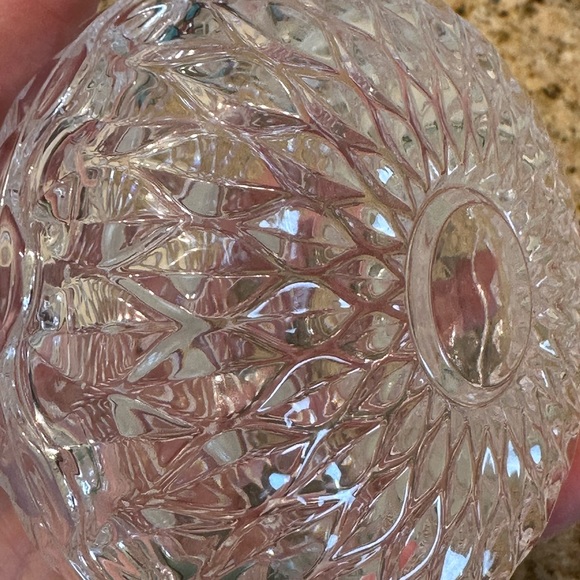 Cristal France genuine lead crystal trinket dish new - Picture 4 of 14